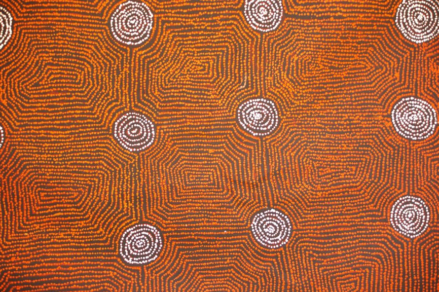George Ward Tjungurrayi paintings | aboriginal art for rent