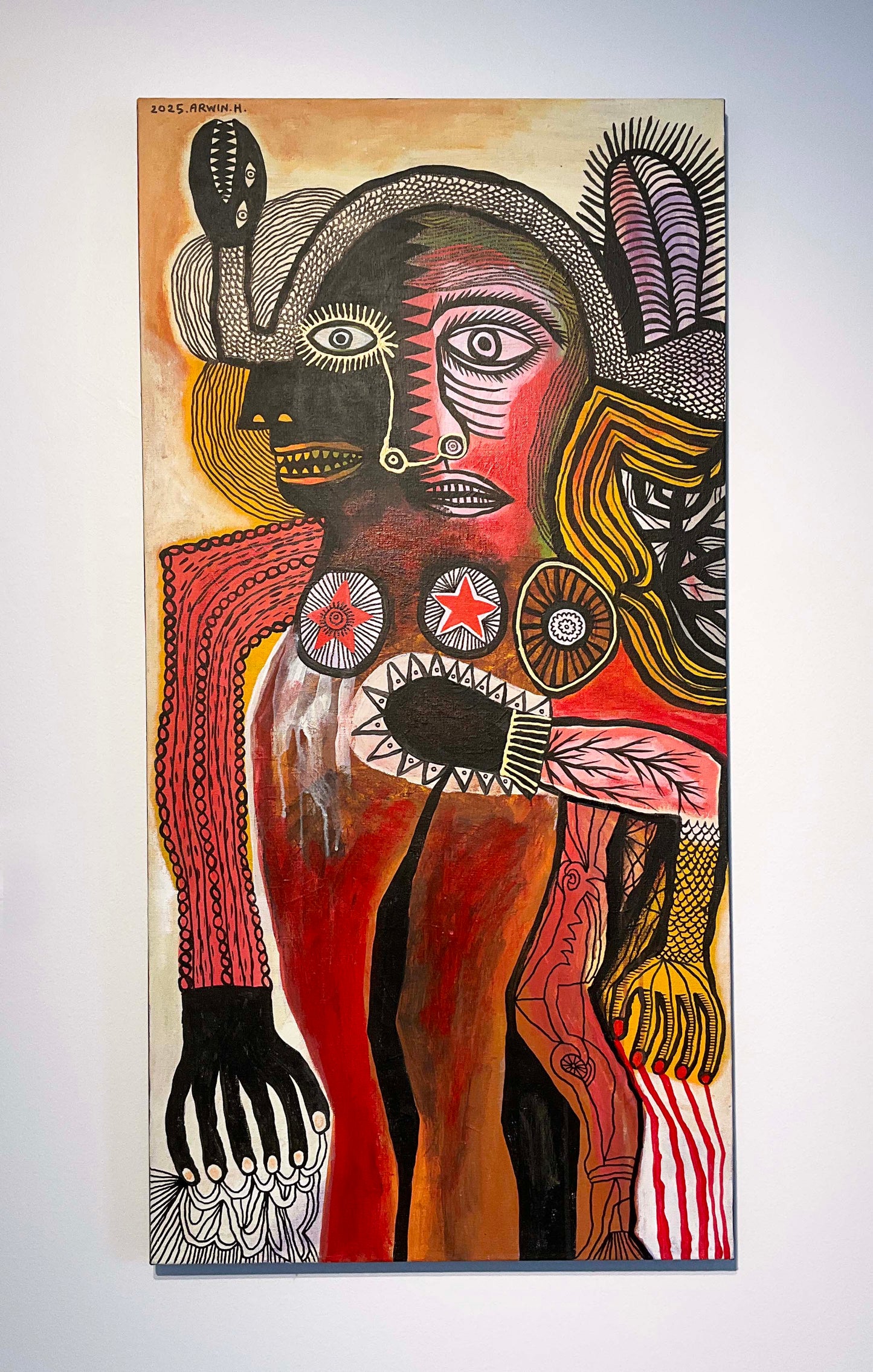 Arwin Hidayat Contemporary Paintings