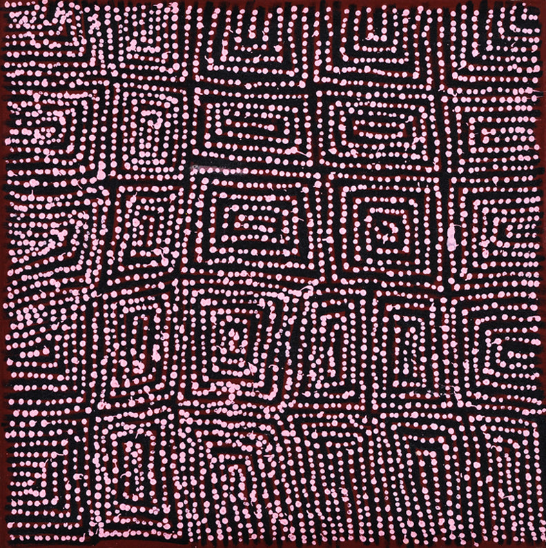 George Ward Tjungurrayi - Traditional desert paintings