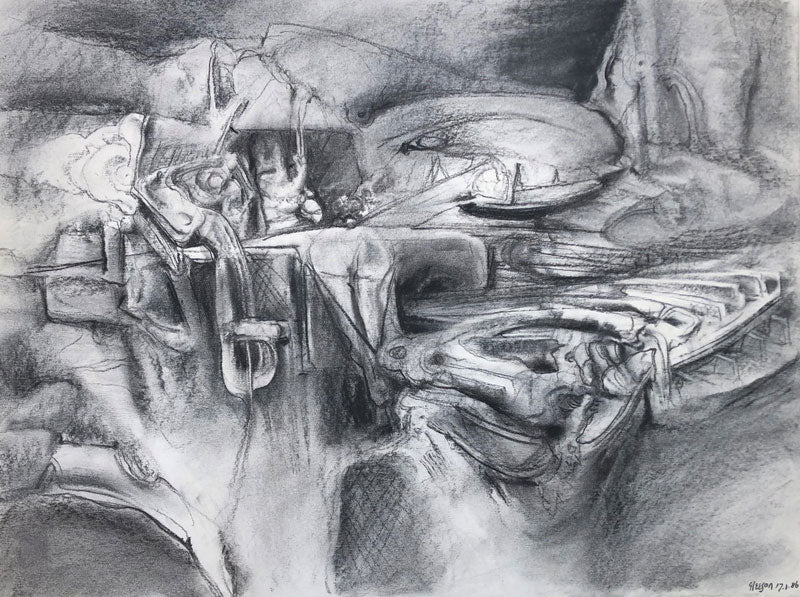 James Gleeson Contemporary artist drawings