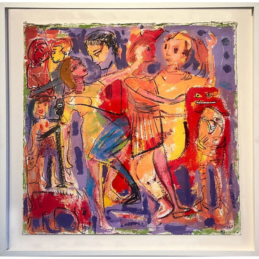 Carlos Barrios art - Let's Dance - Buy Contemporary art