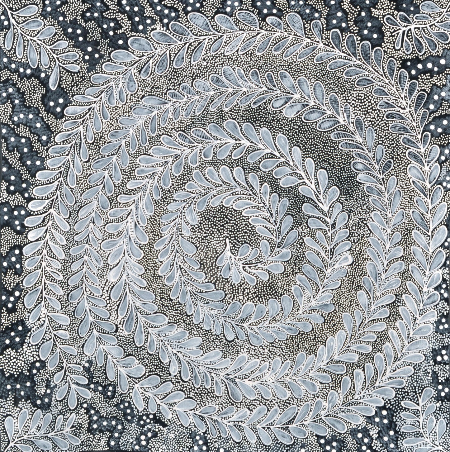 Maureen Hudson Nampitjinpa | Munukitji (Blackberry Bush) MK17892 - Mitchell Fine Art