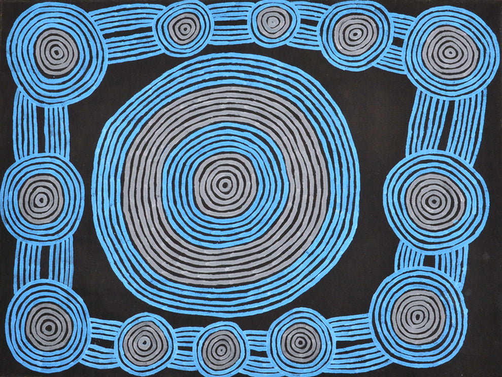 Ronnie Tjampitjinpa Aboriginal Artist