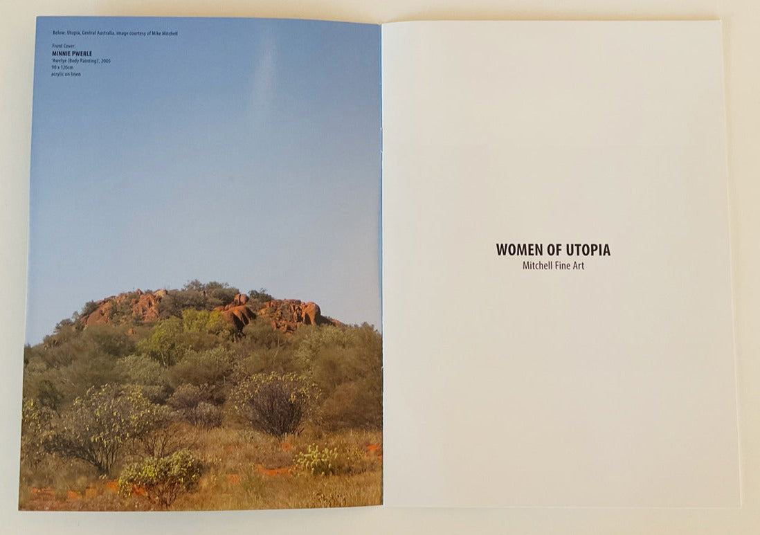 Aboriginal art exhibition catalogue for sale