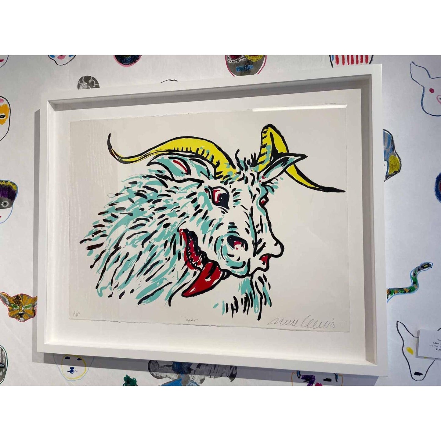 Adam Cullen | Goat - Mitchell Fine Art