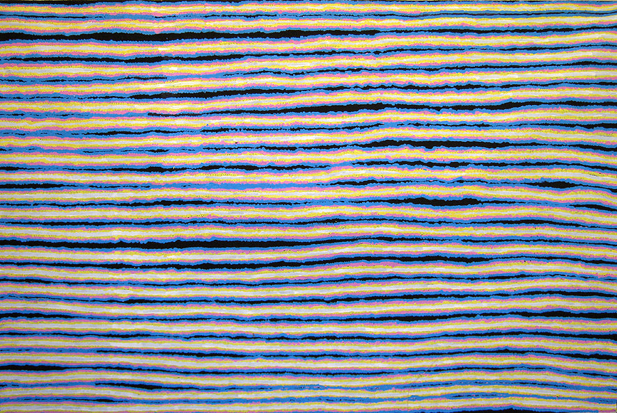 Alice Nampitjinpa Aboriginal Paintings at Mitchell Fine Art