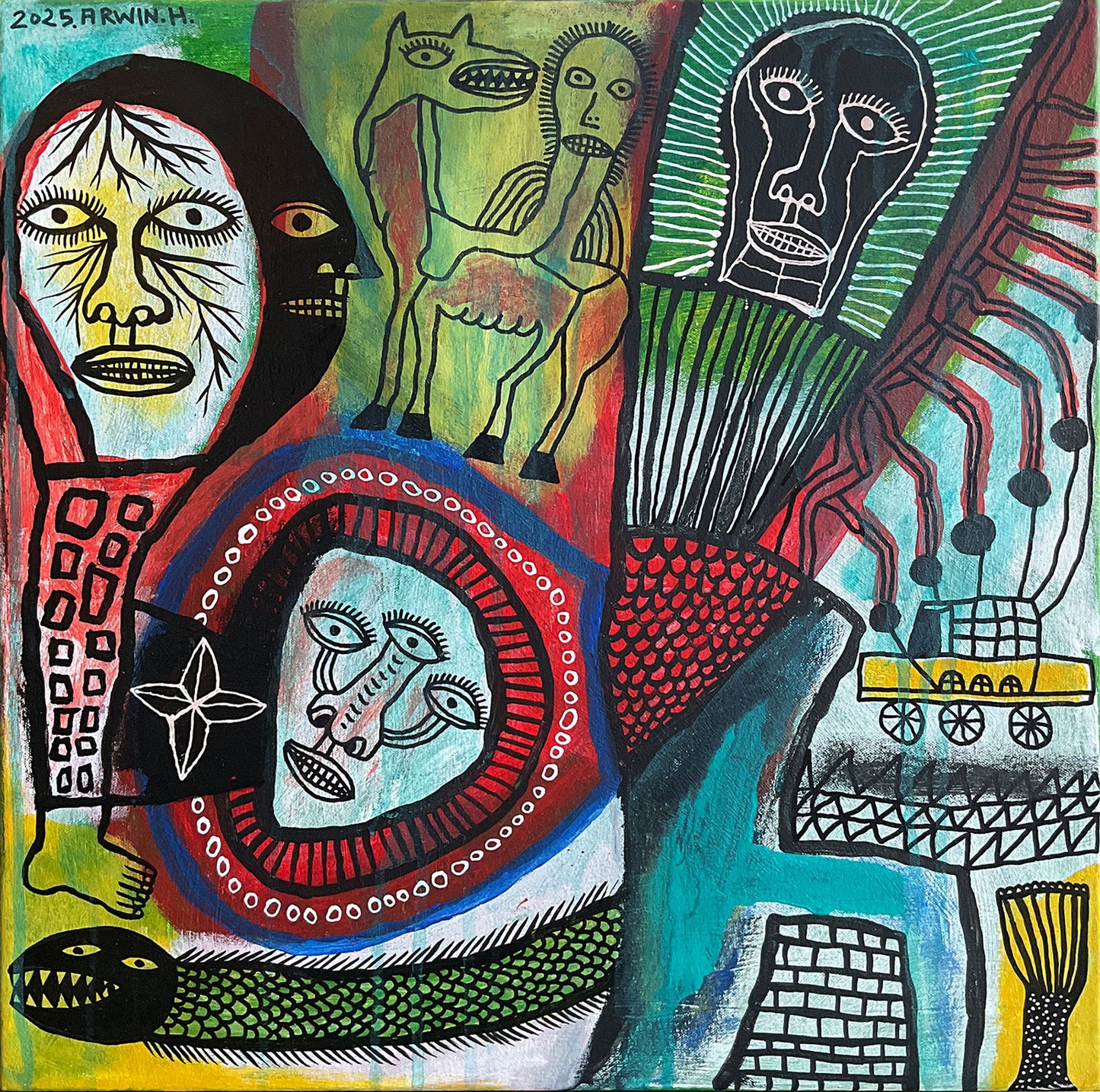 Arwin Hidayat Contemporary Indonesian Artist