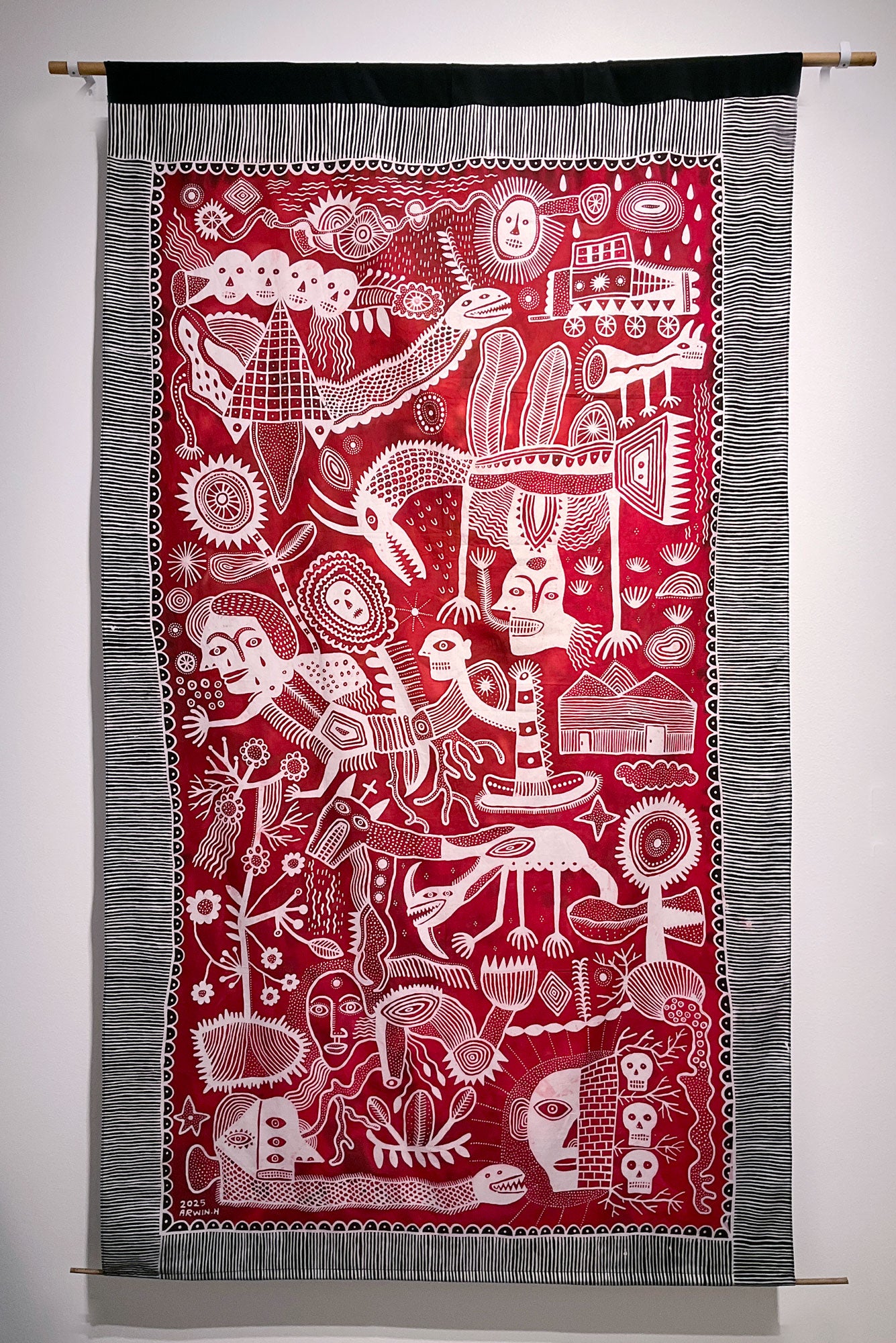 Arwin Hidayat Indonesian Batik Artworks