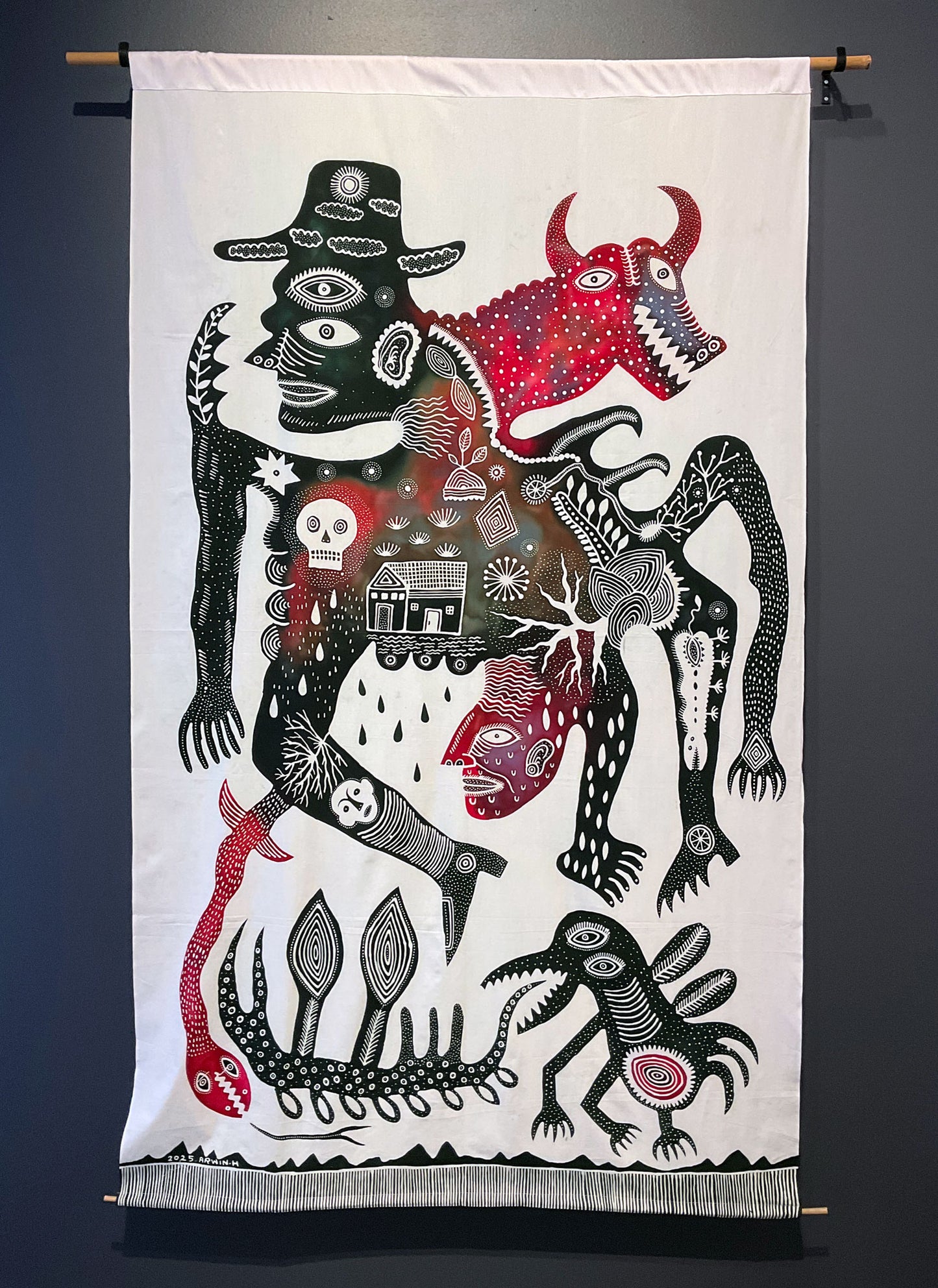 Arwin Hidayat Indonesian Batik Artworks