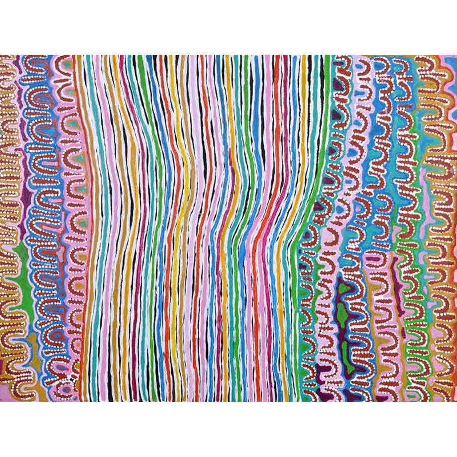 Betsy Lewis Napangardi | Women's Dreaming A13822 - Mitchell Fine Art