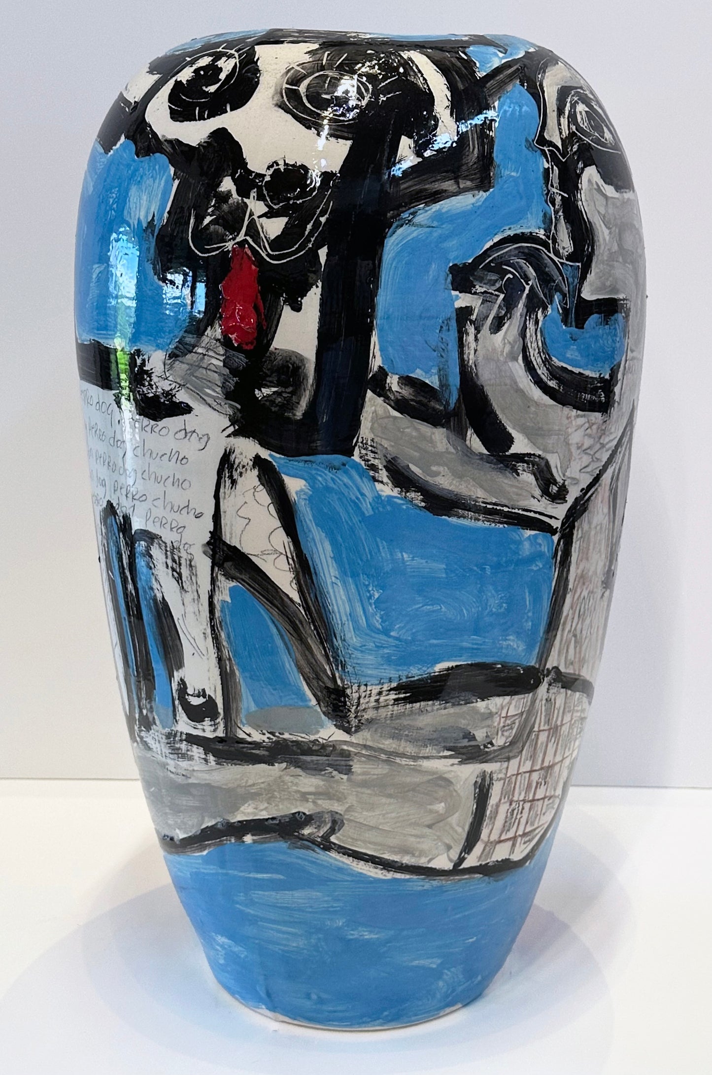 Carlos Barrios Ceramic Vase | Mitchell Fine Art