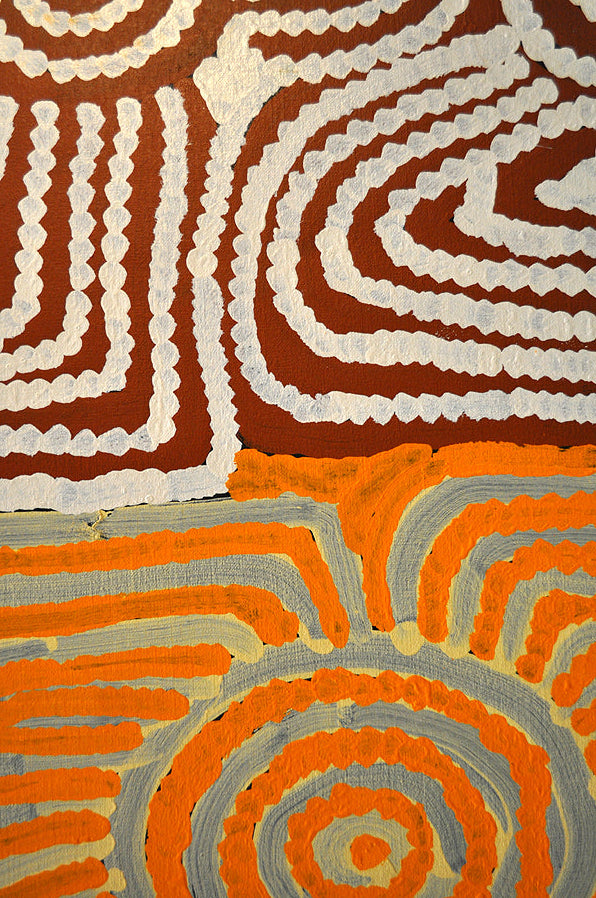 Dr George paintings - Traditional Aboriginal art