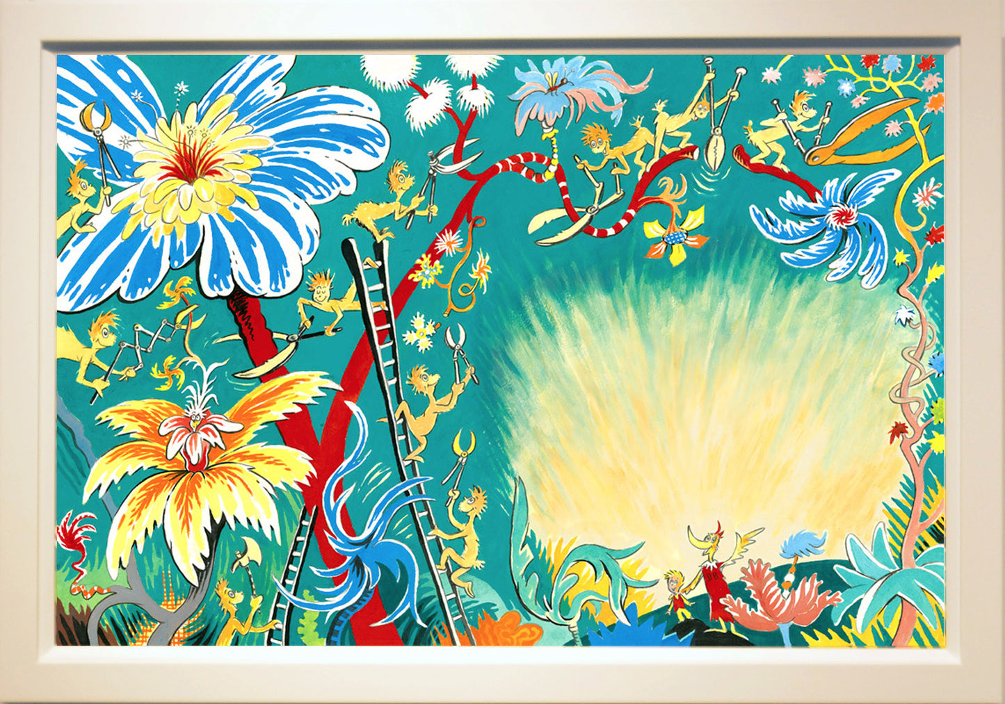 Dr Seuss A Plethora of Flowers - Brisbane Art Gallery