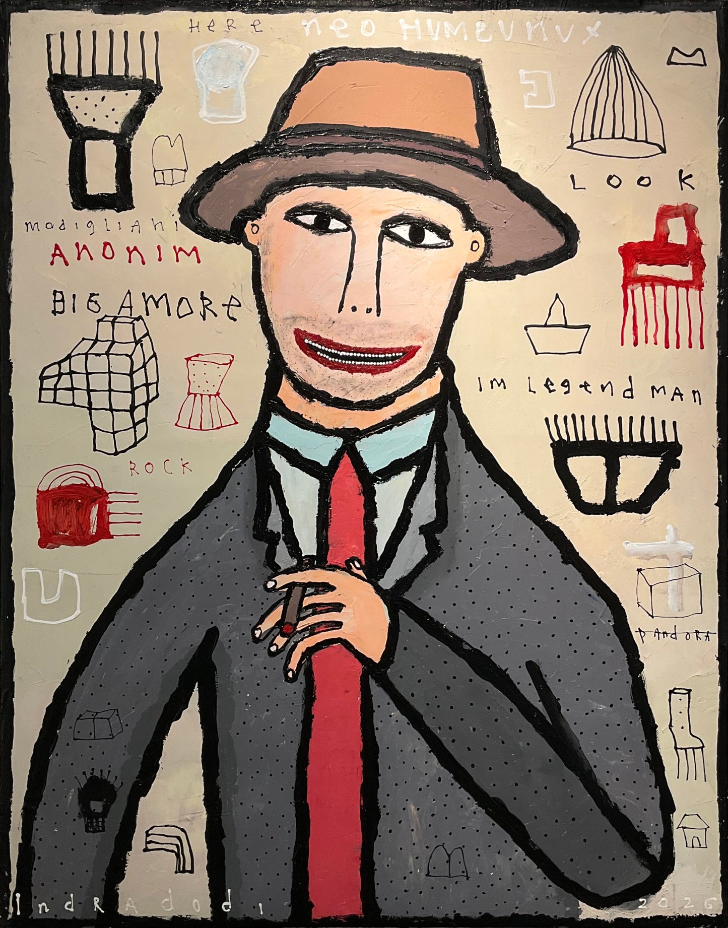 Indra Dodi artworks at Mitchell Fine Art