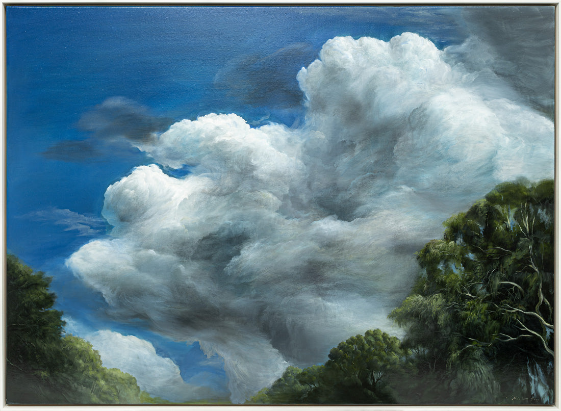 Min-Woo Bang paintings - cloud paintings for sale