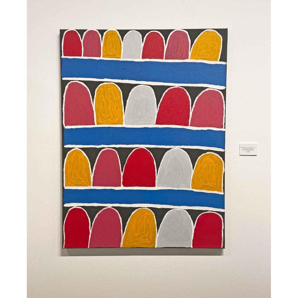 MOLLY JUGADAI NAPALTJARRI | KAARKURUTINYTJA (LAKE MCDONALD) A15719 - Mitchell Fine Art