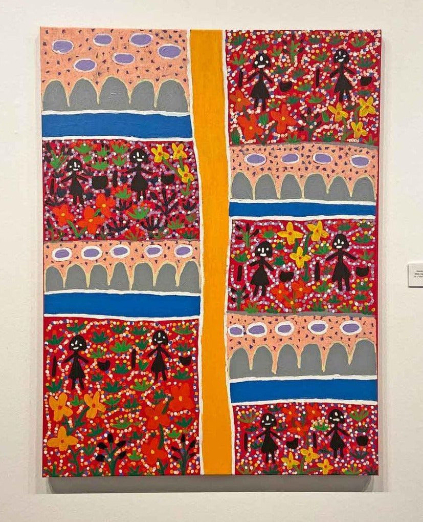 MOLLY JUGADAI NAPALTJARRI | SEVEN SISTERS A15898 - Mitchell Fine Art