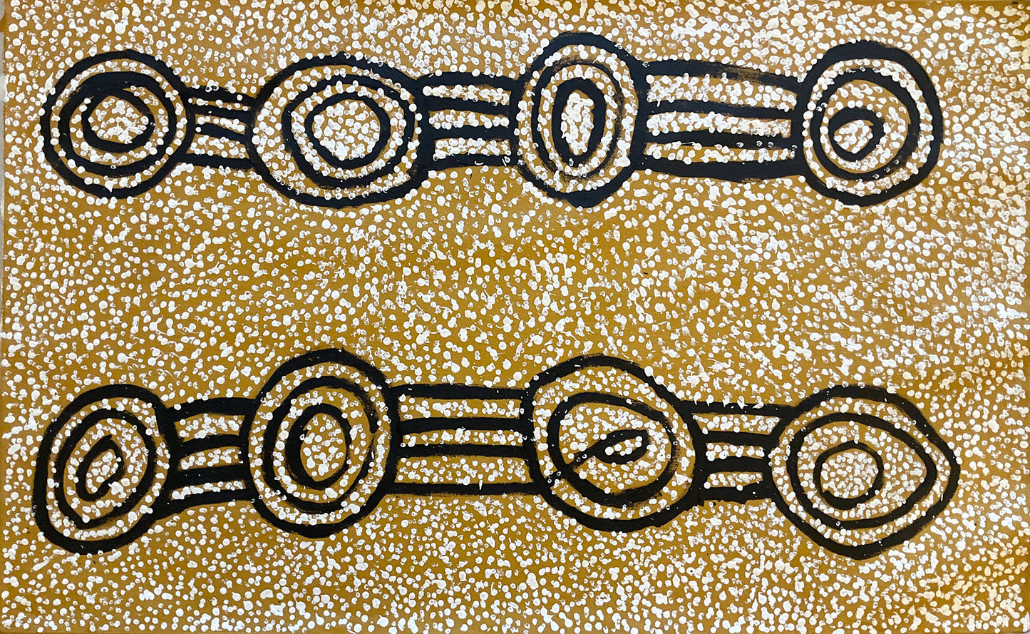 Pegleg Tjampitjinpa Aboriginal Art