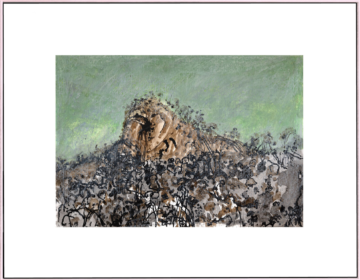 Peter Hudson 'Mountain (Tibbrowuccum)'