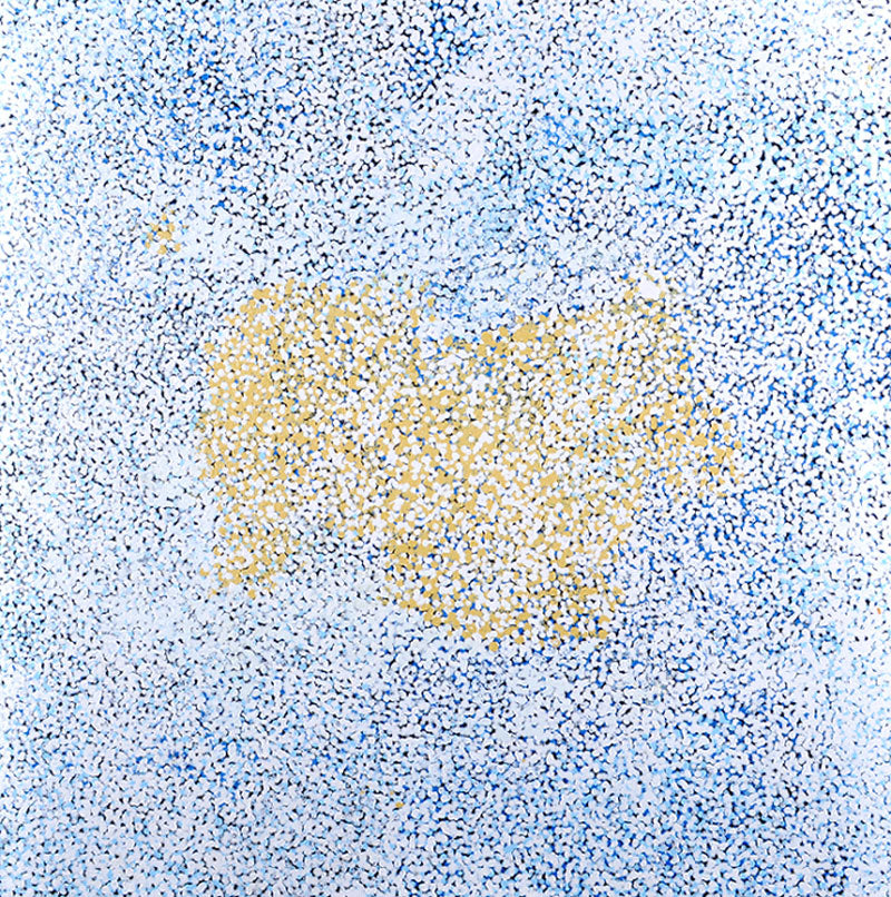 Polly Ngale Aboriginal painting