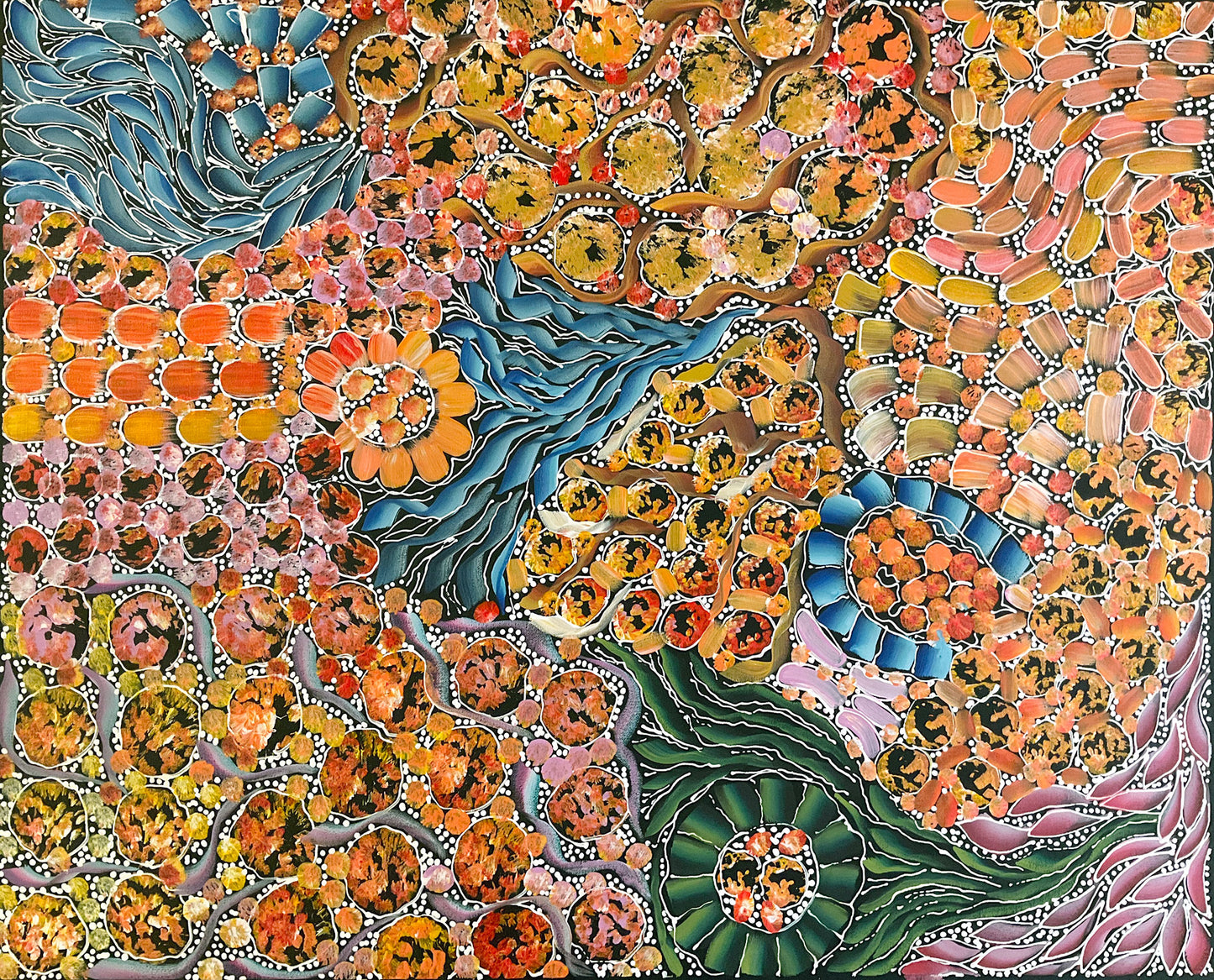 Rachael Nambula artist - 'Women's Dreaming'