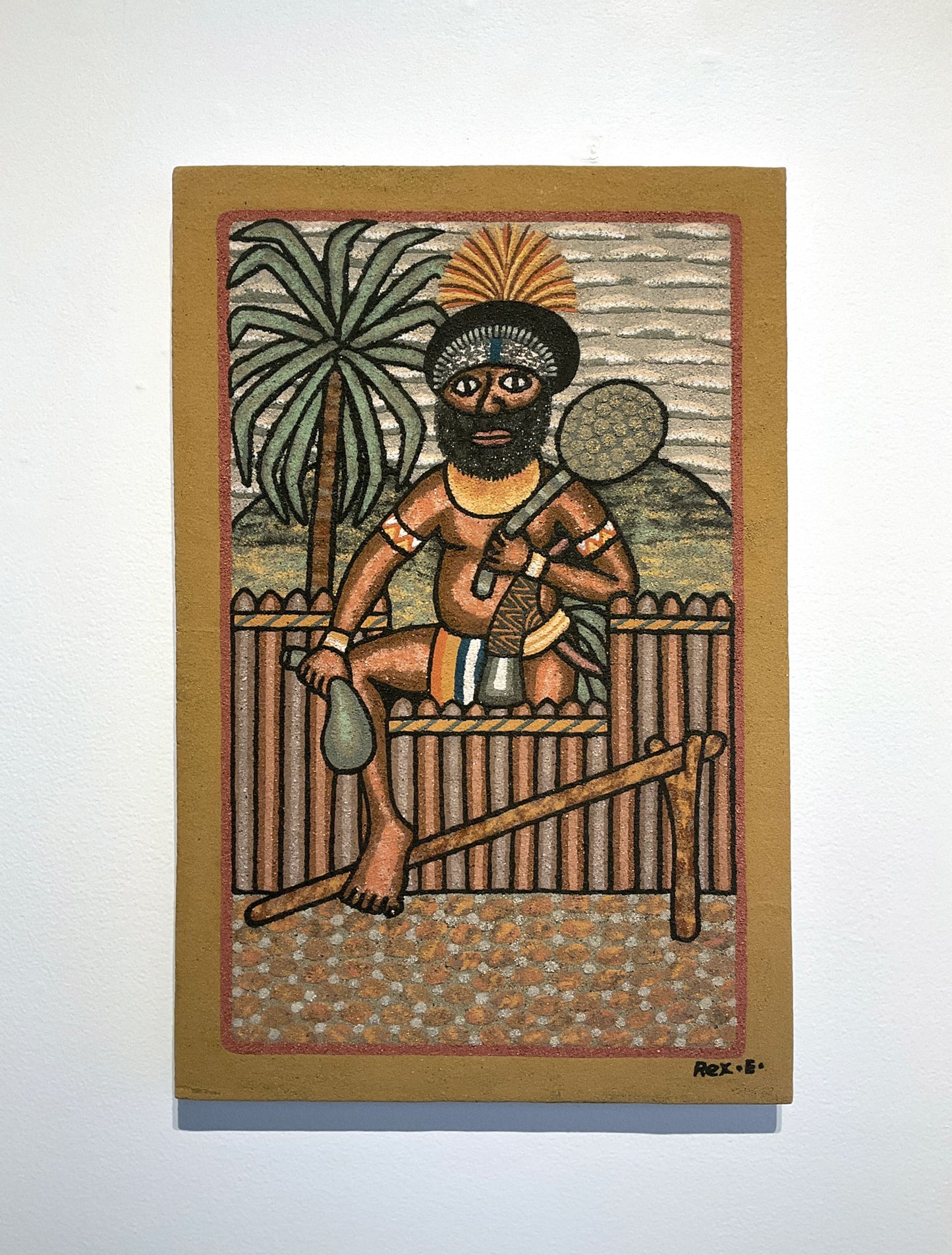 Sand Paintings from Papua New Guinea