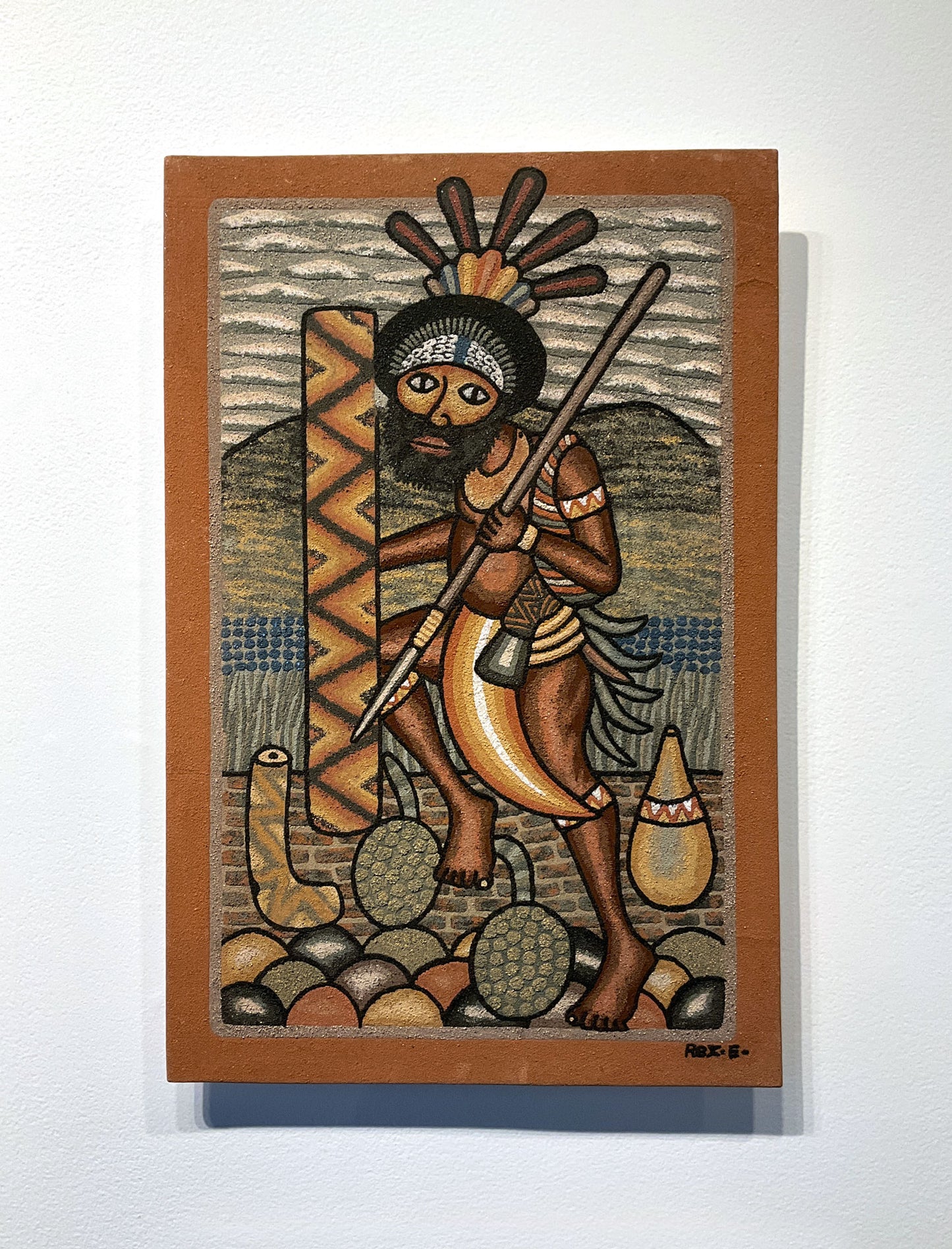 Sand Paintings from Papua New Guinea