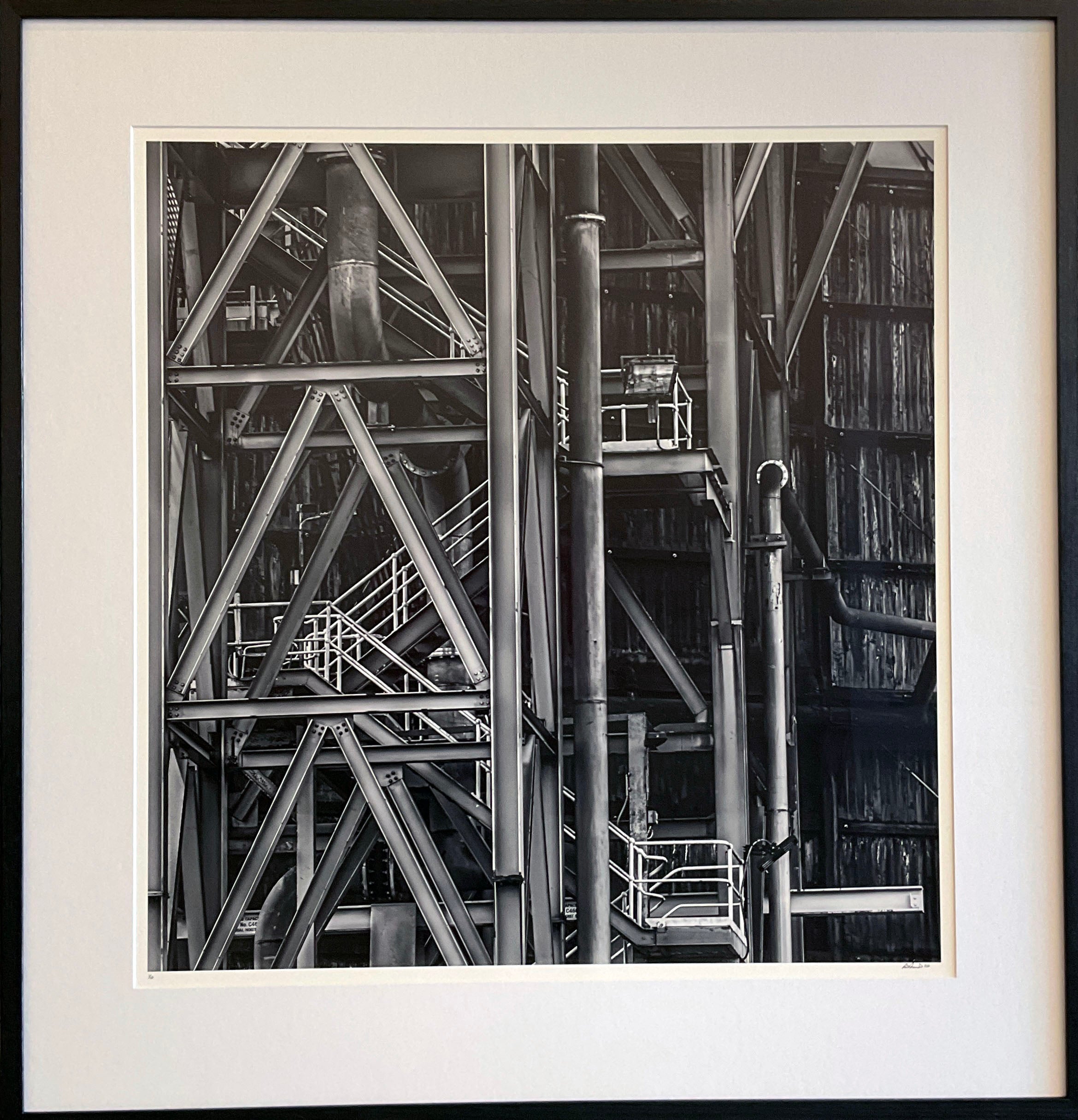 Riste Andrievski Steelworks Structure 3 99 5 X 95cm Mitchell Fine Art riste-andrievski-steelworks-structure-3-99-5-x-95cm-mitchell-fine-art