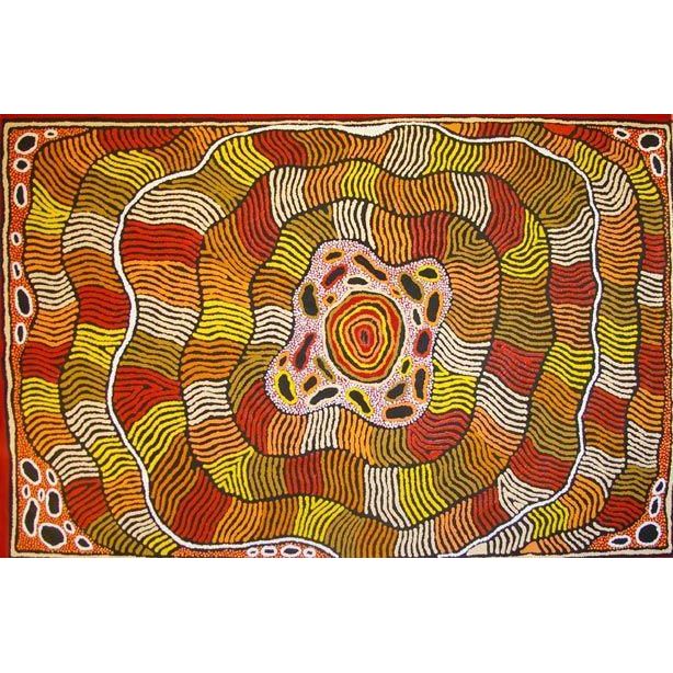 Nellie Marks Nakamarra | Travelling Women A15739 - Mitchell Fine Art