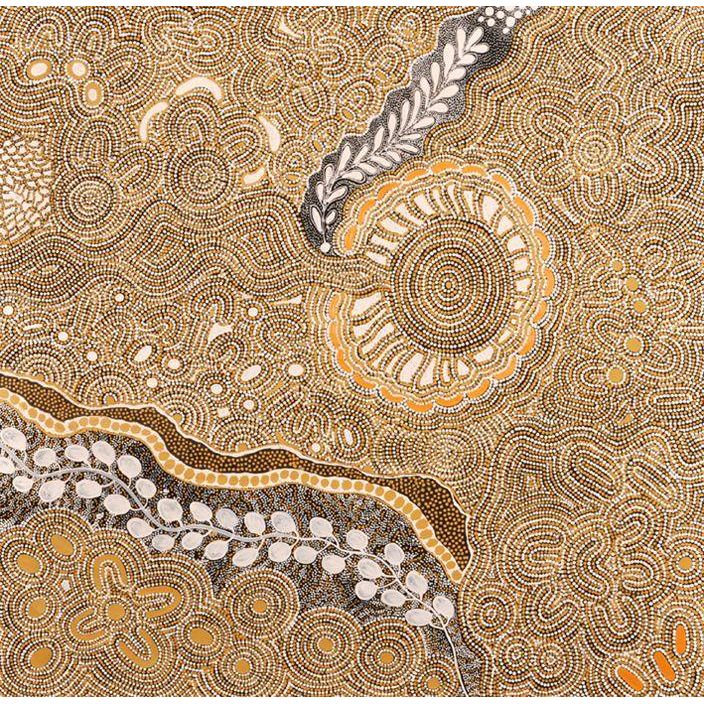 Maureen Hudson Nampitjinpa | My Country MK17874 - Mitchell Fine Art