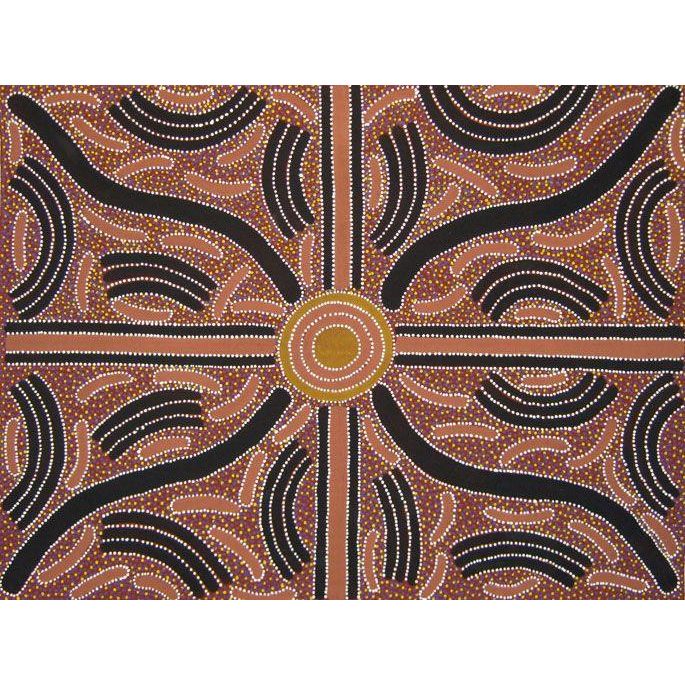 Lindsay Bird Mpetyane | Mens Dreaming A16380 - Mitchell Fine Art