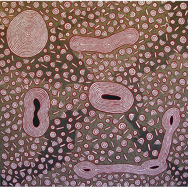 Mavis Jugadai Napaltjarri | Women's Dreaming A16292 - Mitchell Fine Art