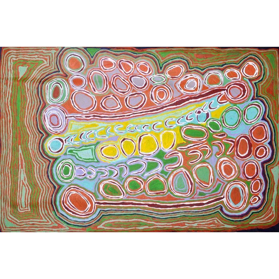 Judy Watson Napangardi | Kunga Jukurrpa A13795 - Mitchell Fine Art