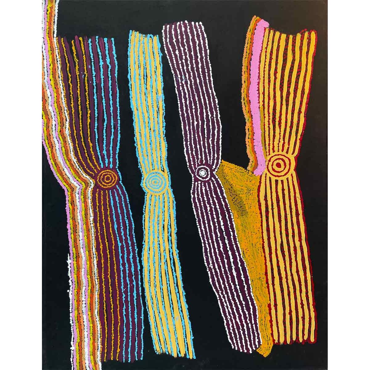 WOMEN'S DREAMING Aboriginal painting - Mitchell Fine Art