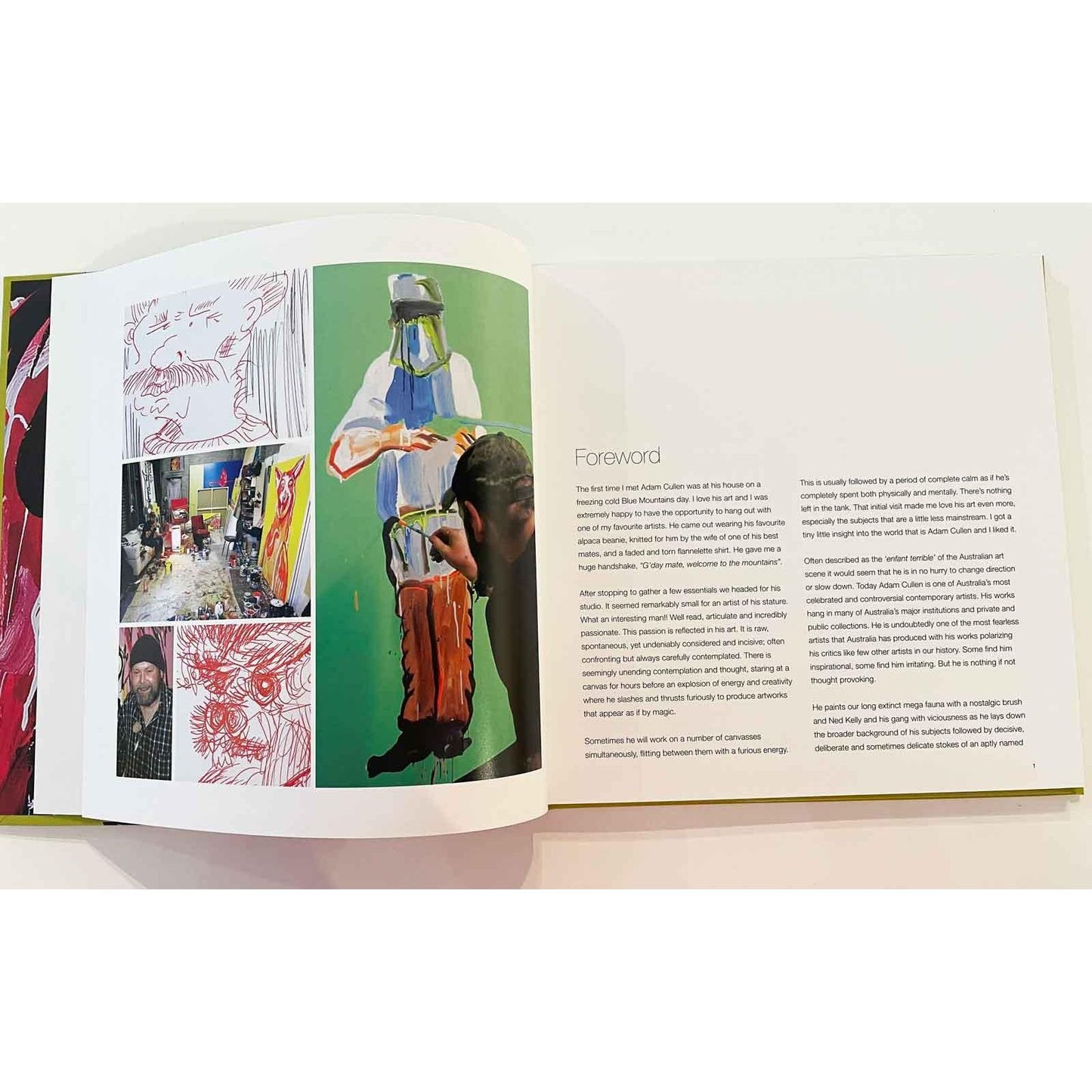 Adam Cullen Art Book - Mitchell Fine Art