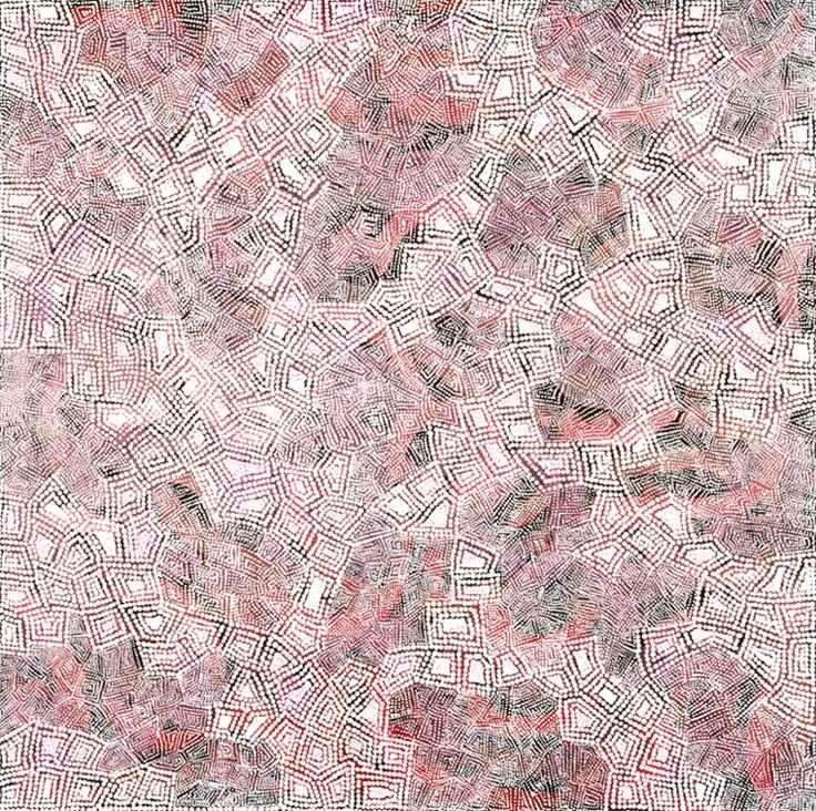 Maureen Hudson Nampitjinpa | Fire Dreaming MK17905 - Mitchell Fine Art