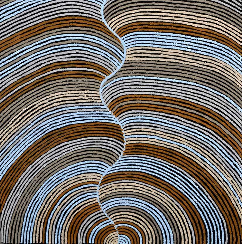 Abie Loy Kemarre - Sandhills A14095 - Art Rental Brisbane