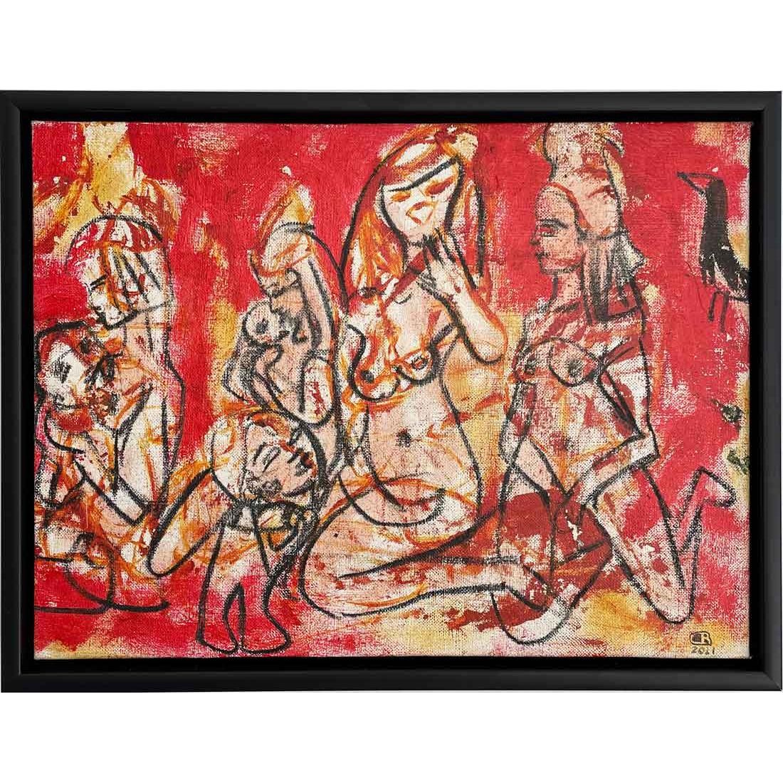 Carlos Barrios paintings - Contemporary Art Gallery Brisbane