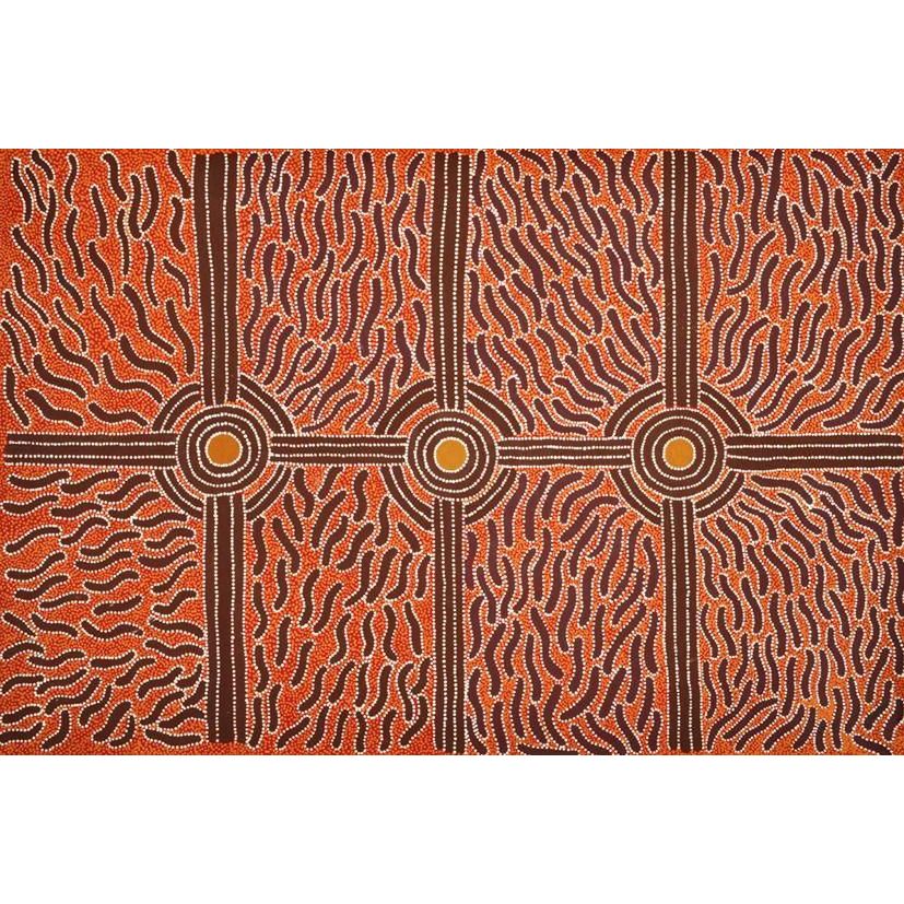 Lindsay Bird Mpetyane | Mens Dreaming A16135 - Mitchell Fine Art