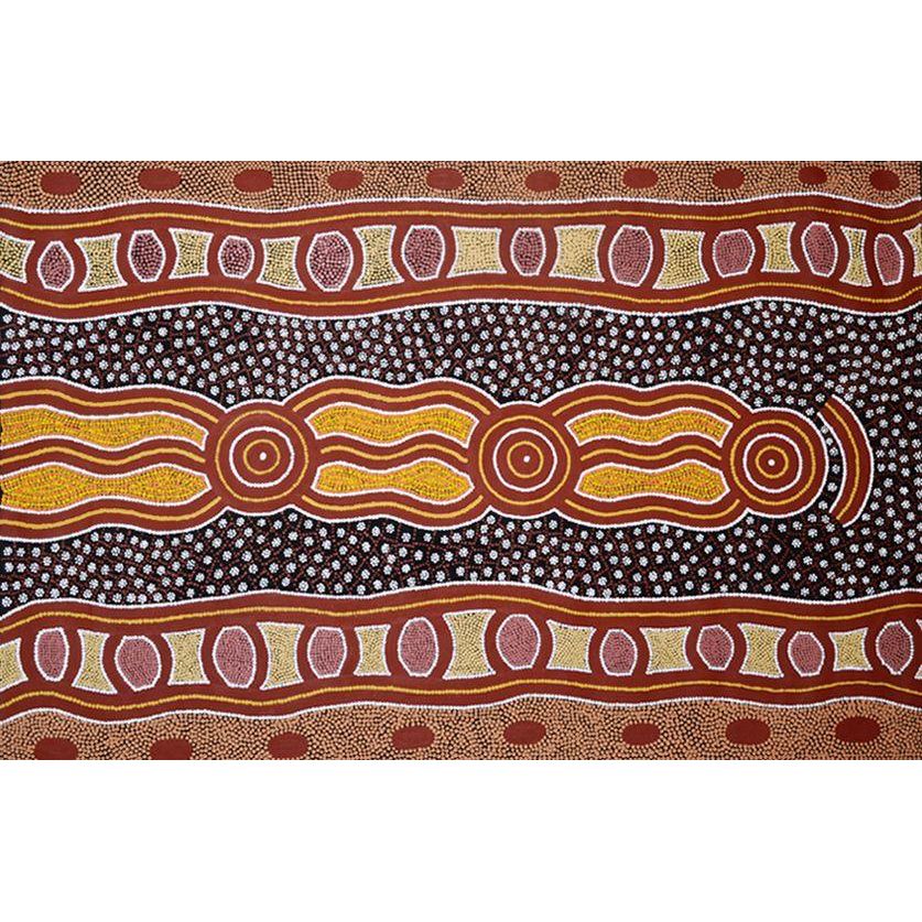 Long Jack Phillipus | Water Dreaming A13952 - Mitchell Fine Art