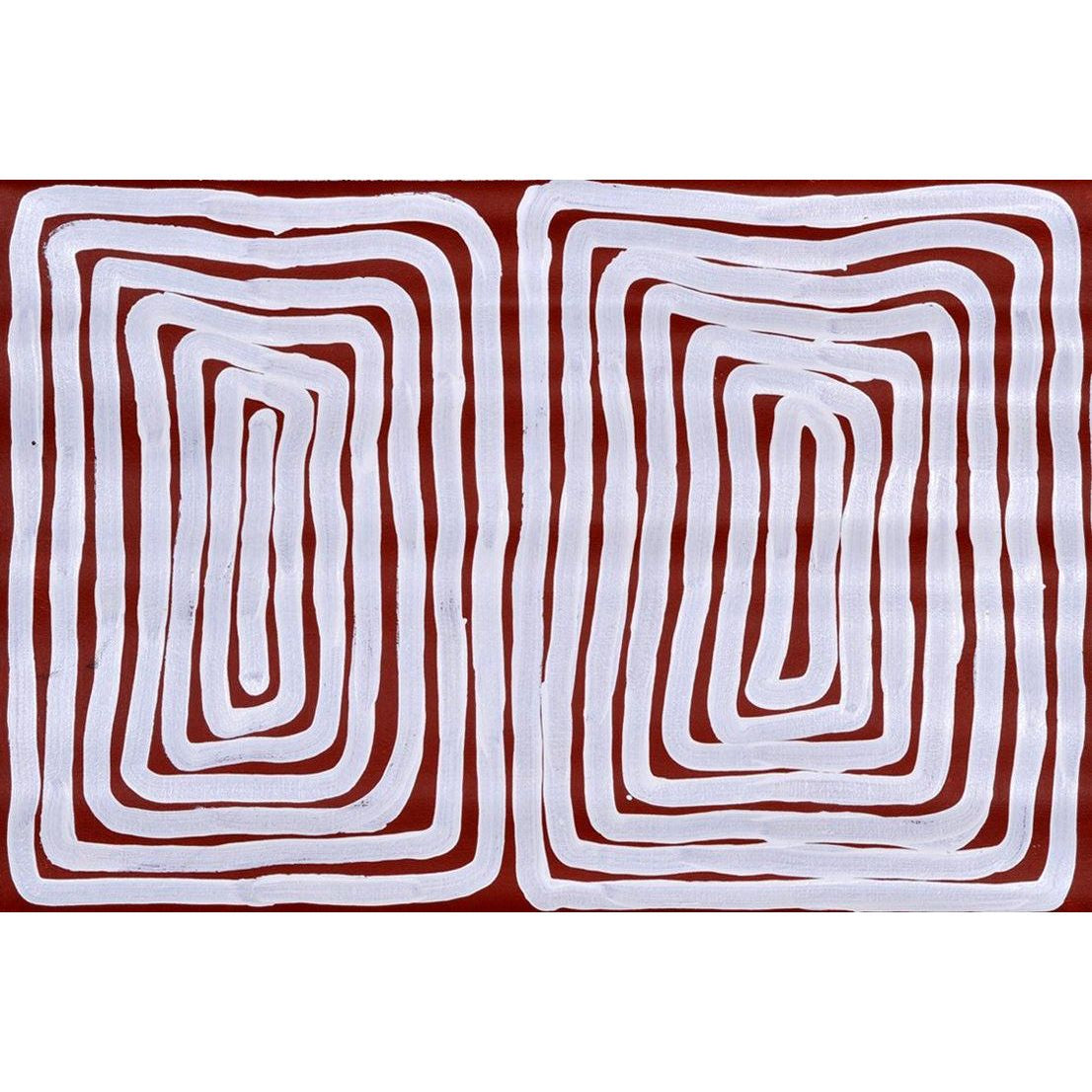 Dr George Ward Tjapaltjarri paintings - Mitchell Fine Art