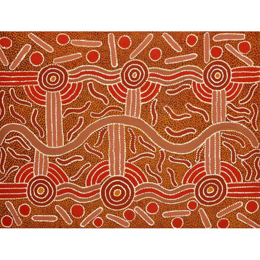 Lindsay Bird Mpetyane | Mens Dreaming A16383 - Mitchell Fine Art