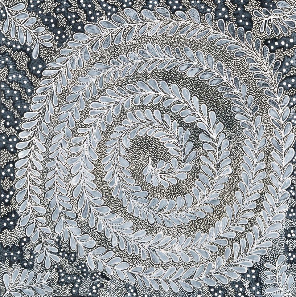 Maureen Hudson Nampitjinpa | Munukitji (Blackberry Bush) MK17892 - Mitchell Fine Art