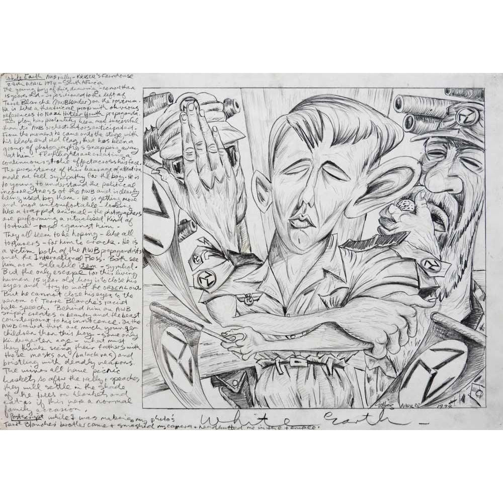 GEORGE GITTOES | White Earth - Mitchell Fine Art