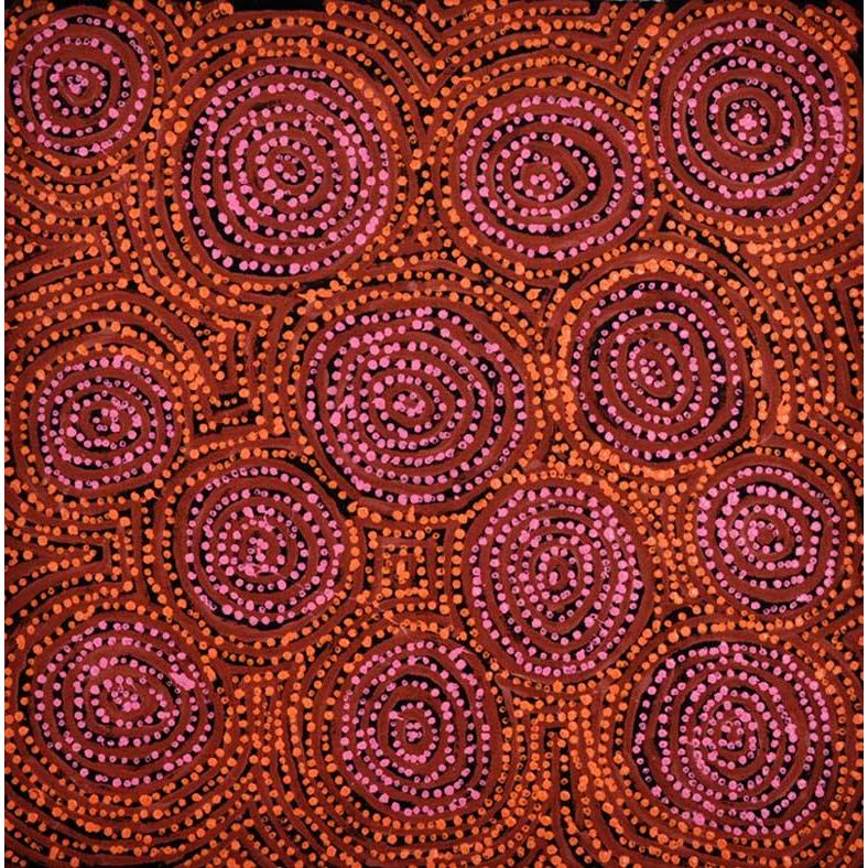 George Ward Tjungurrayi | Tingari (Mens Dreaming) A10633 - Mitchell Fine Art