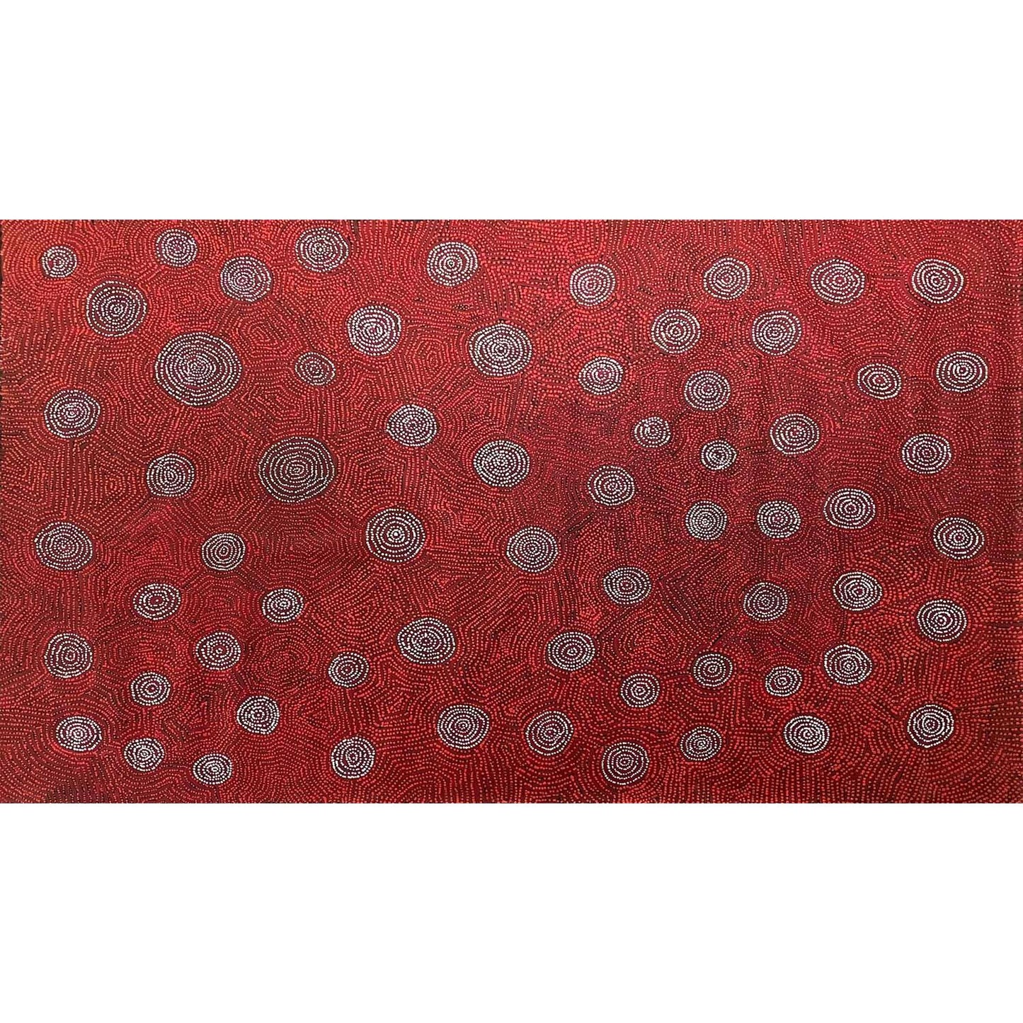 George Ward Tjungurrayi | Tingari (Men's Dreaming) A8724 - Mitchell Fine Art