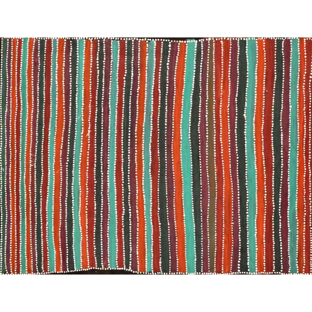 Greeny Pervis Petyarre | Bush Yam A6508 - Mitchell Fine Art