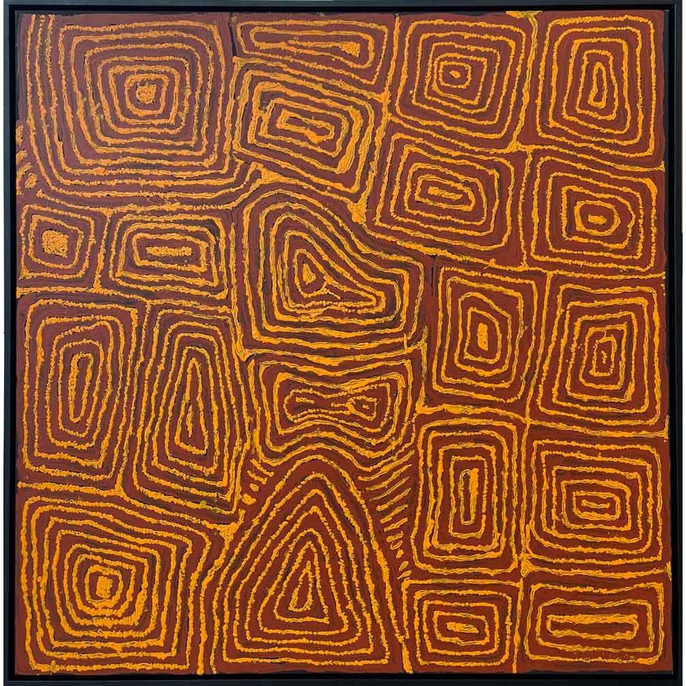 Johnny Yungut Tjapurrula | Tingari A9907 - Mitchell Fine Art