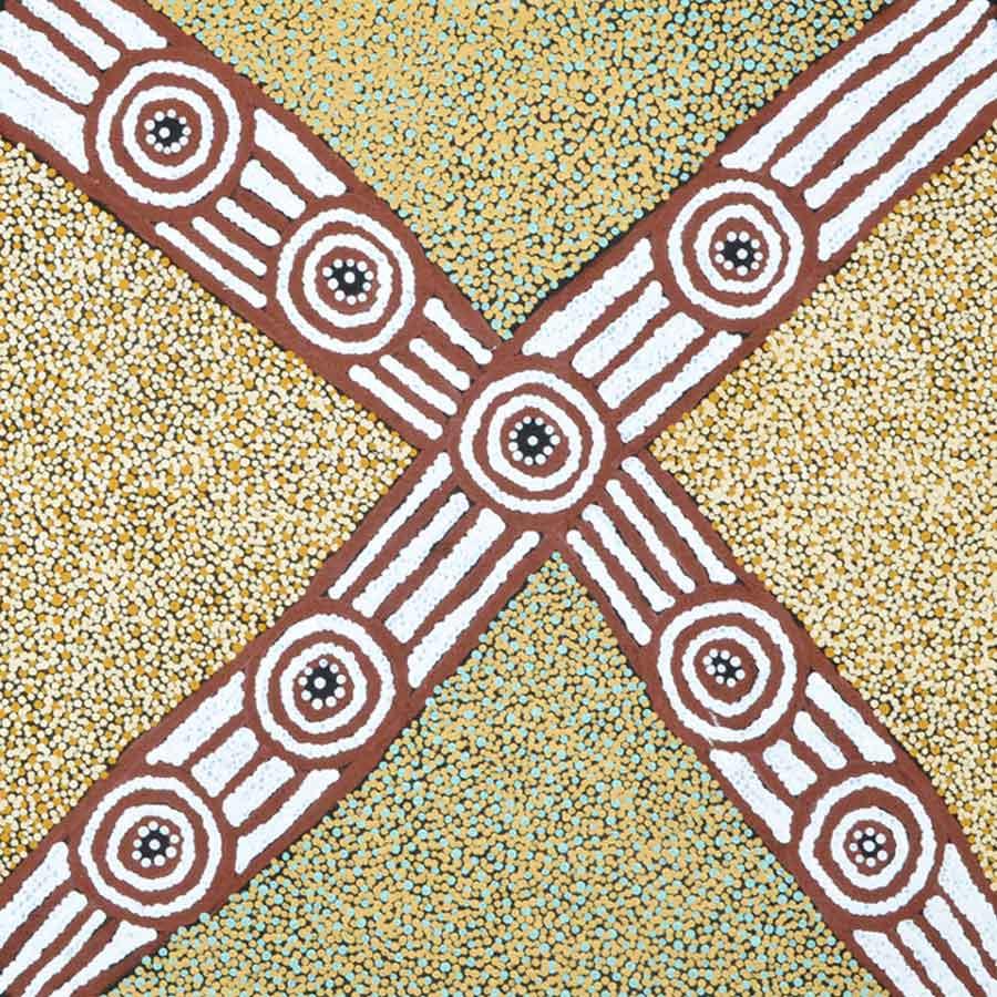 Mavis Jugadai Napaltjarri | Women's Dreaming MK17997 - Mitchell Fine Art