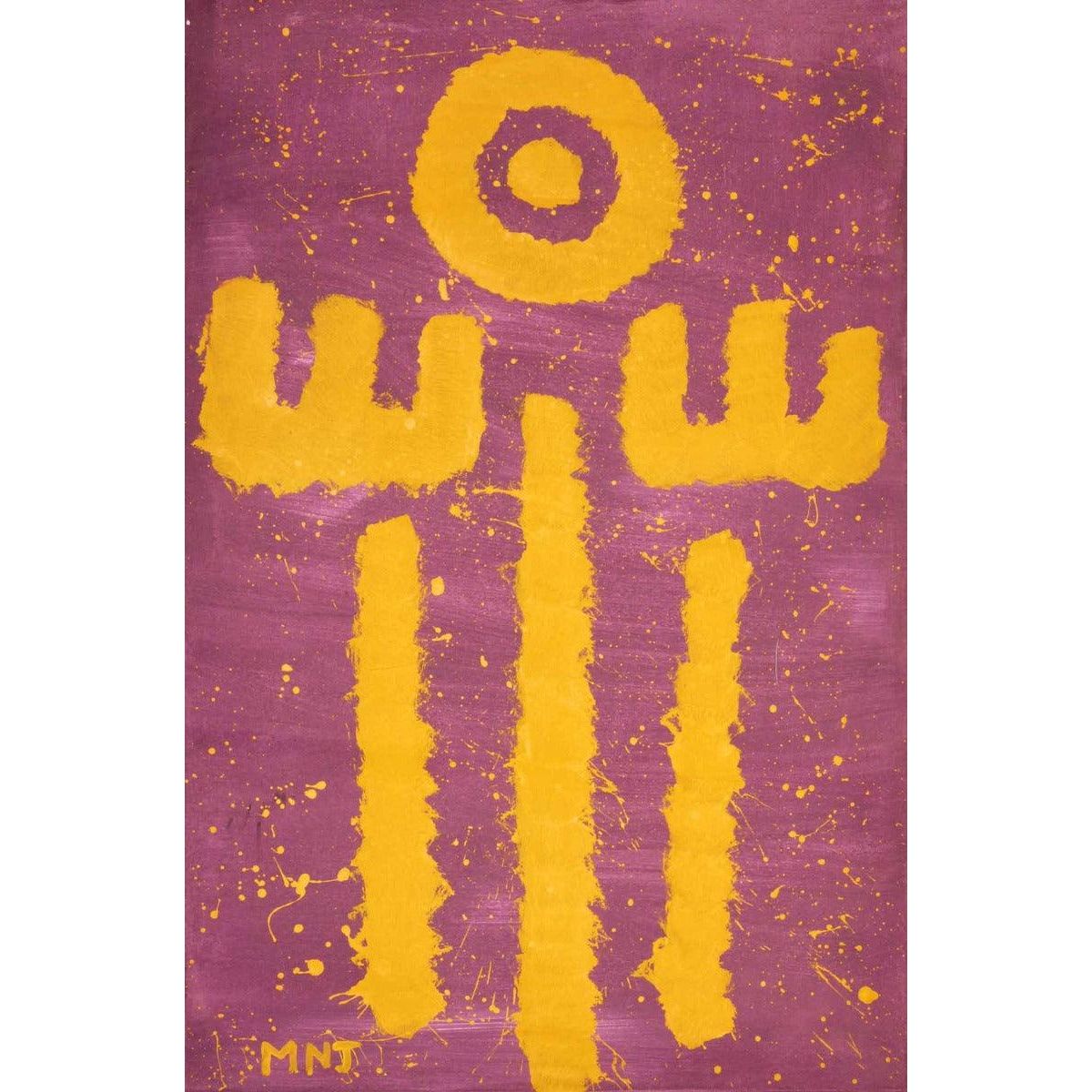 MICHAEL NELSON JAGAMARRA | Aboriginal paintings -Mitchell Fine Art